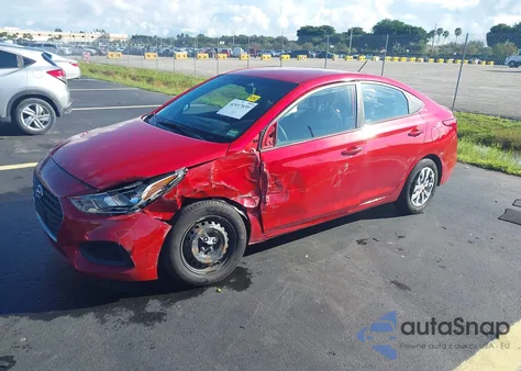 2018 Hyundai Accent Se из США, поврежденный, VIN 3KPC24A39JE009974